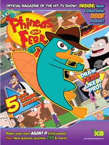 Phineas and Ferb Magazine Cover